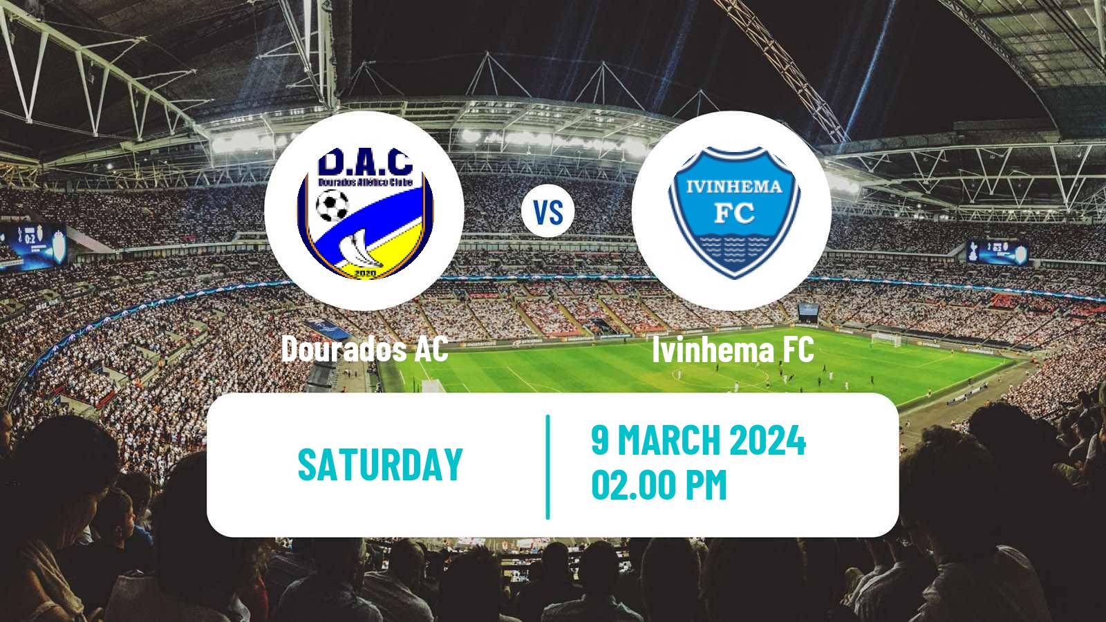Soccer Brazilian Campeonato Sul-Matogrossense Dourados - Ivinhema