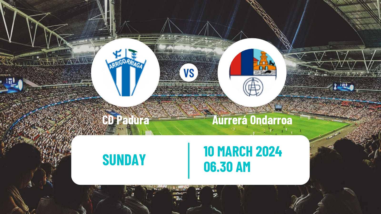 Soccer Spanish Tercera RFEF - Group 4 Padura - Aurrerá Ondarroa