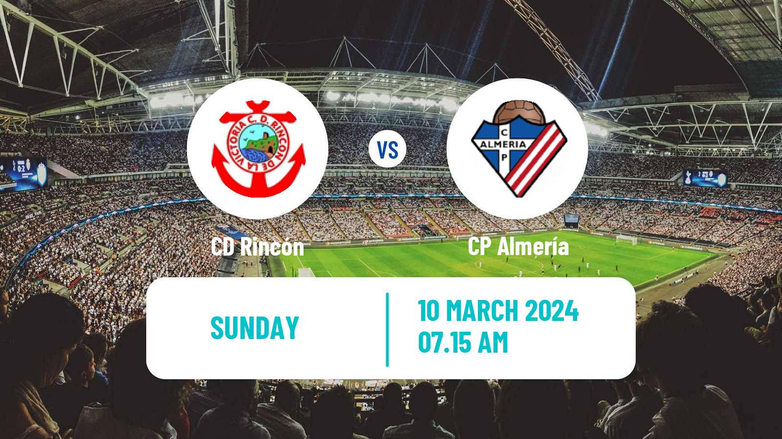Soccer Spanish Tercera RFEF - Group 9 Rincón - CP Almería