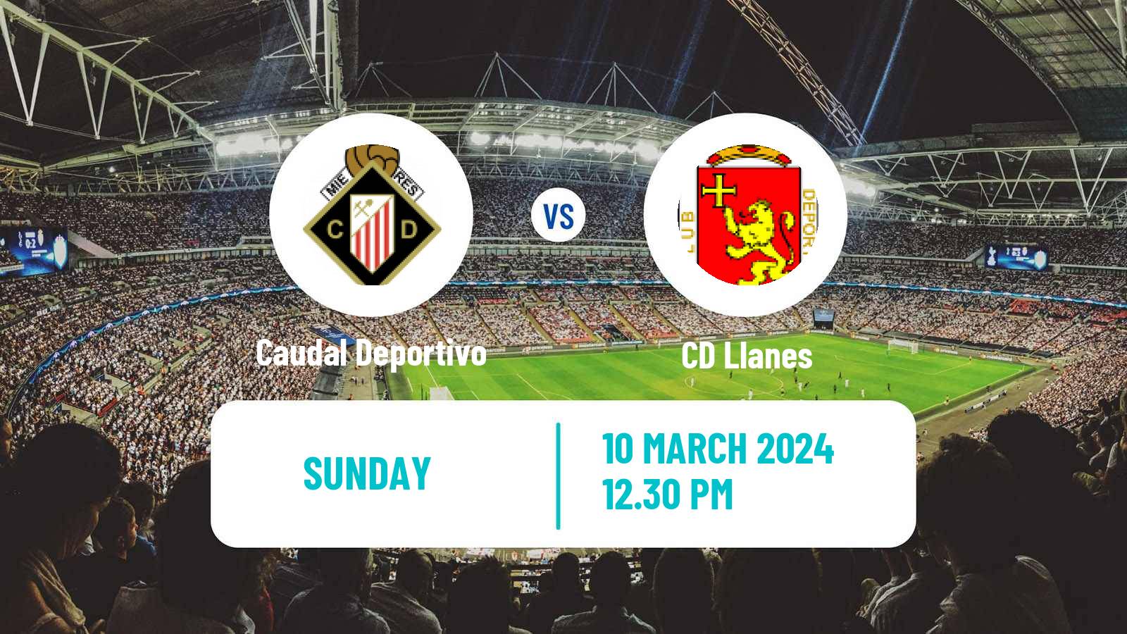 Soccer Spanish Tercera RFEF - Group 2 Caudal Deportivo - Llanes