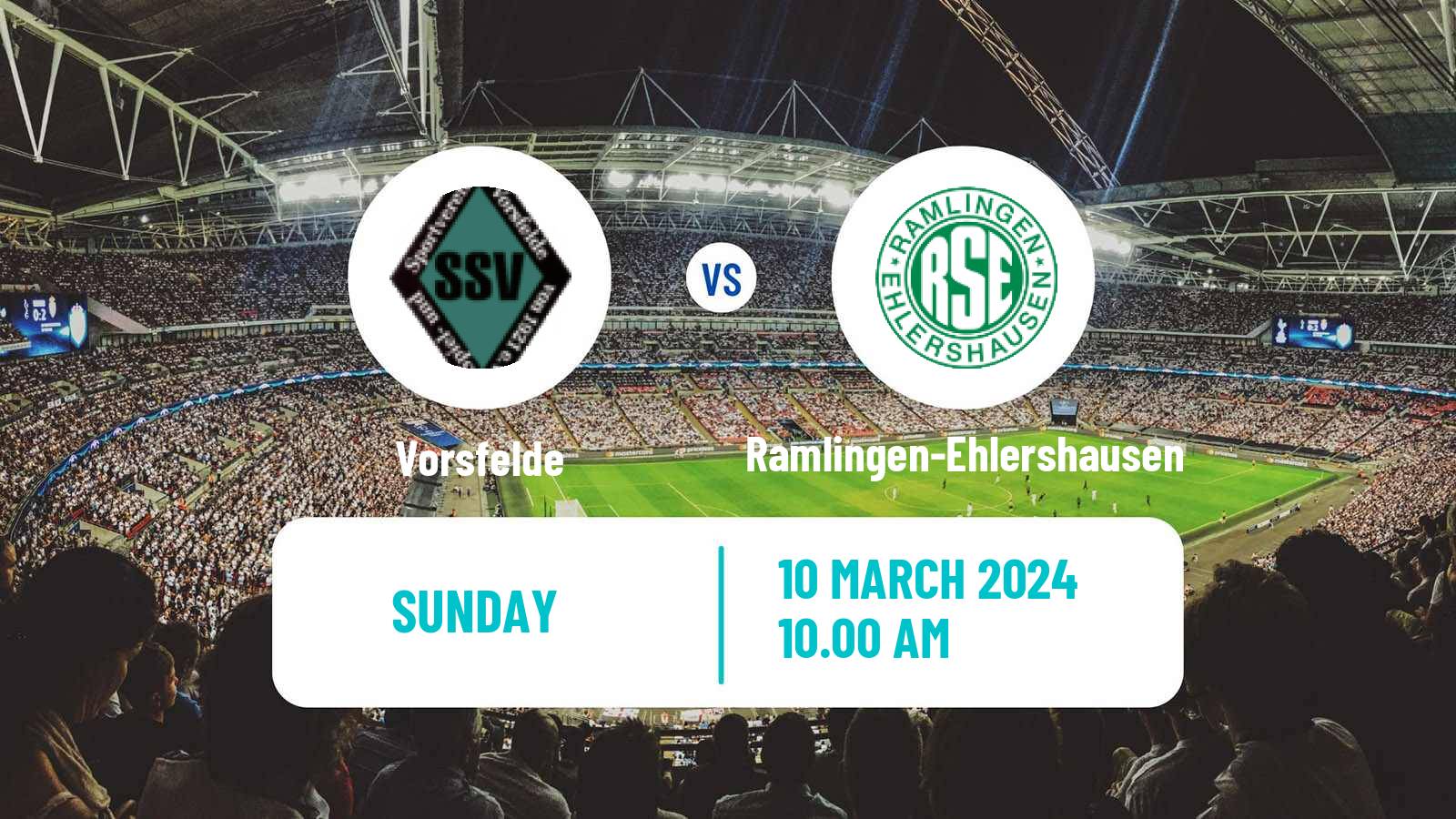 Soccer German Oberliga Niedersachsen Vorsfelde - Ramlingen-Ehlershausen