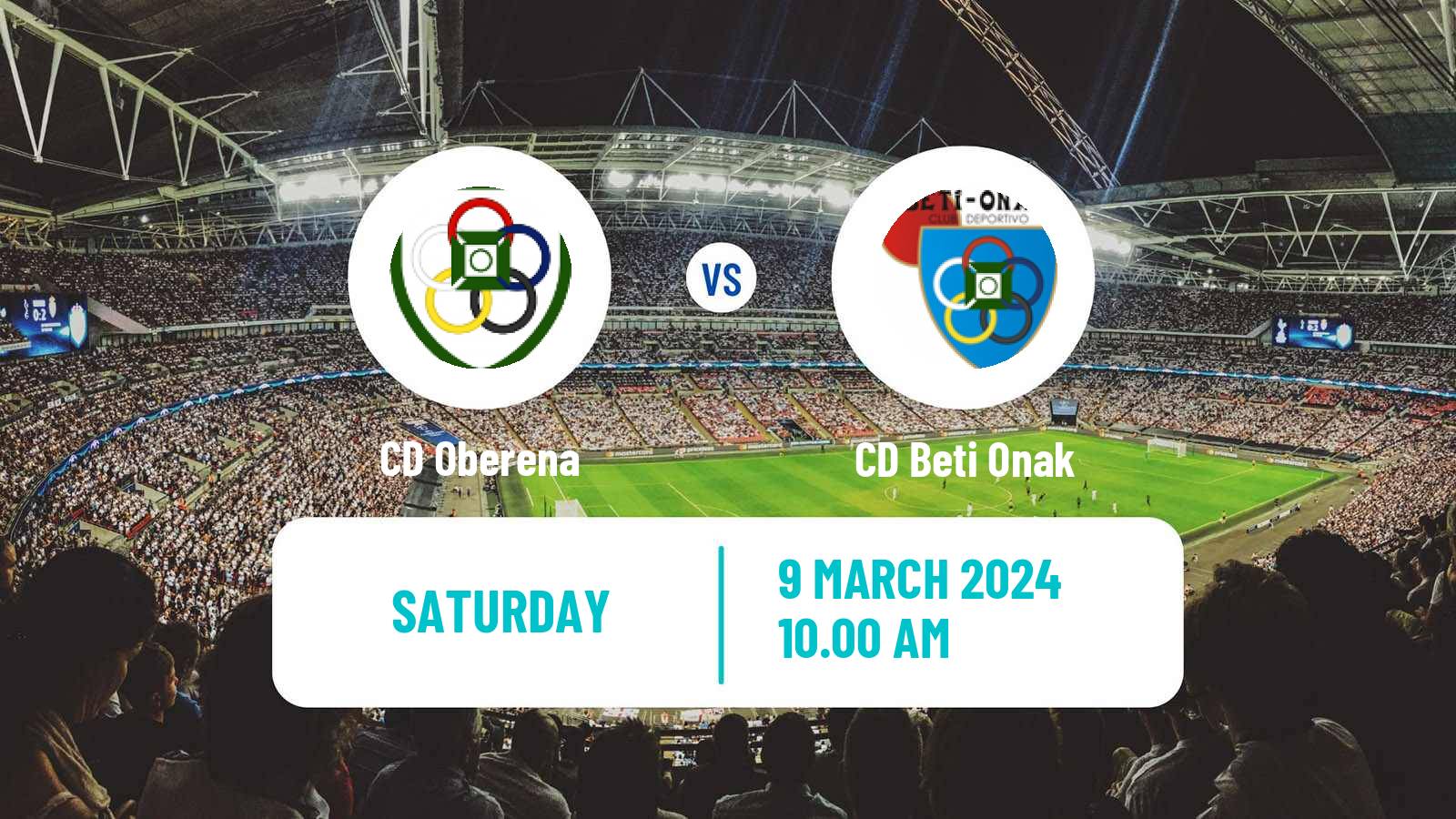 Soccer Spanish Tercera RFEF - Group 15 Oberena - Beti Onak