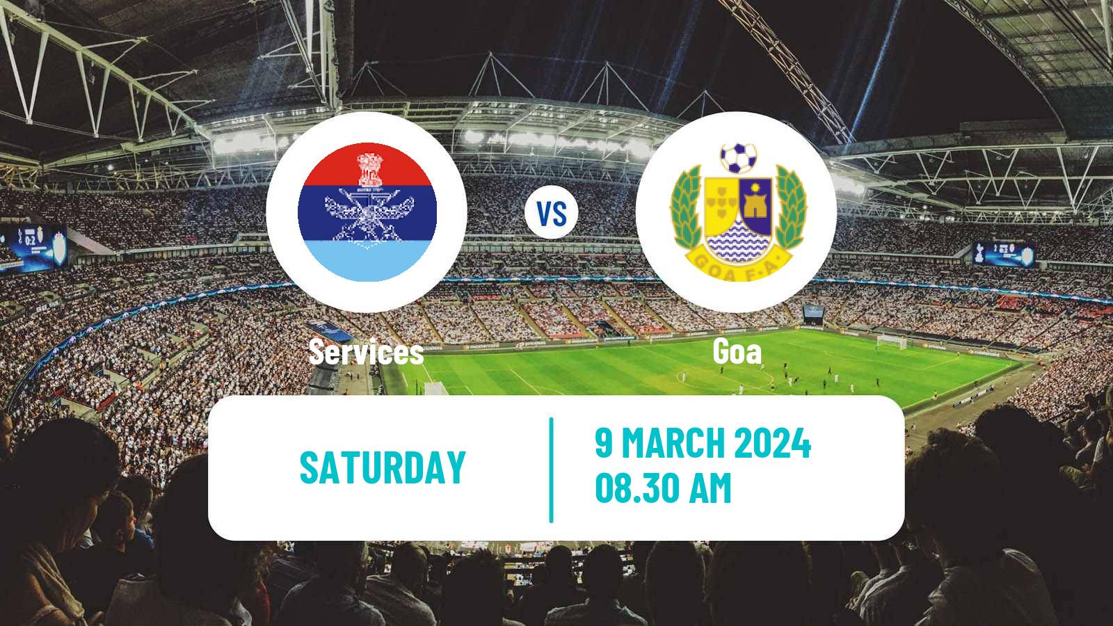 Soccer Indian Santosh Trophy Services - Goa