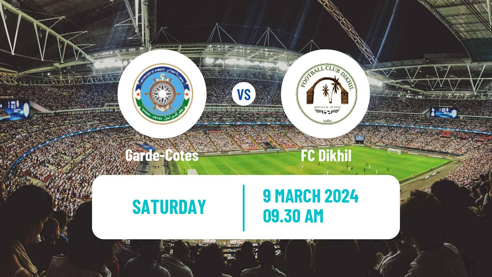 Soccer Djibouti Premier League Garde-Cotes - Dikhil