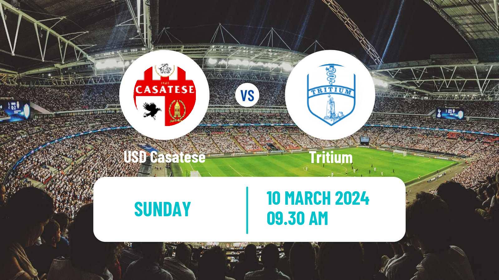 Soccer Italian Serie D - Group B Casatese - Tritium