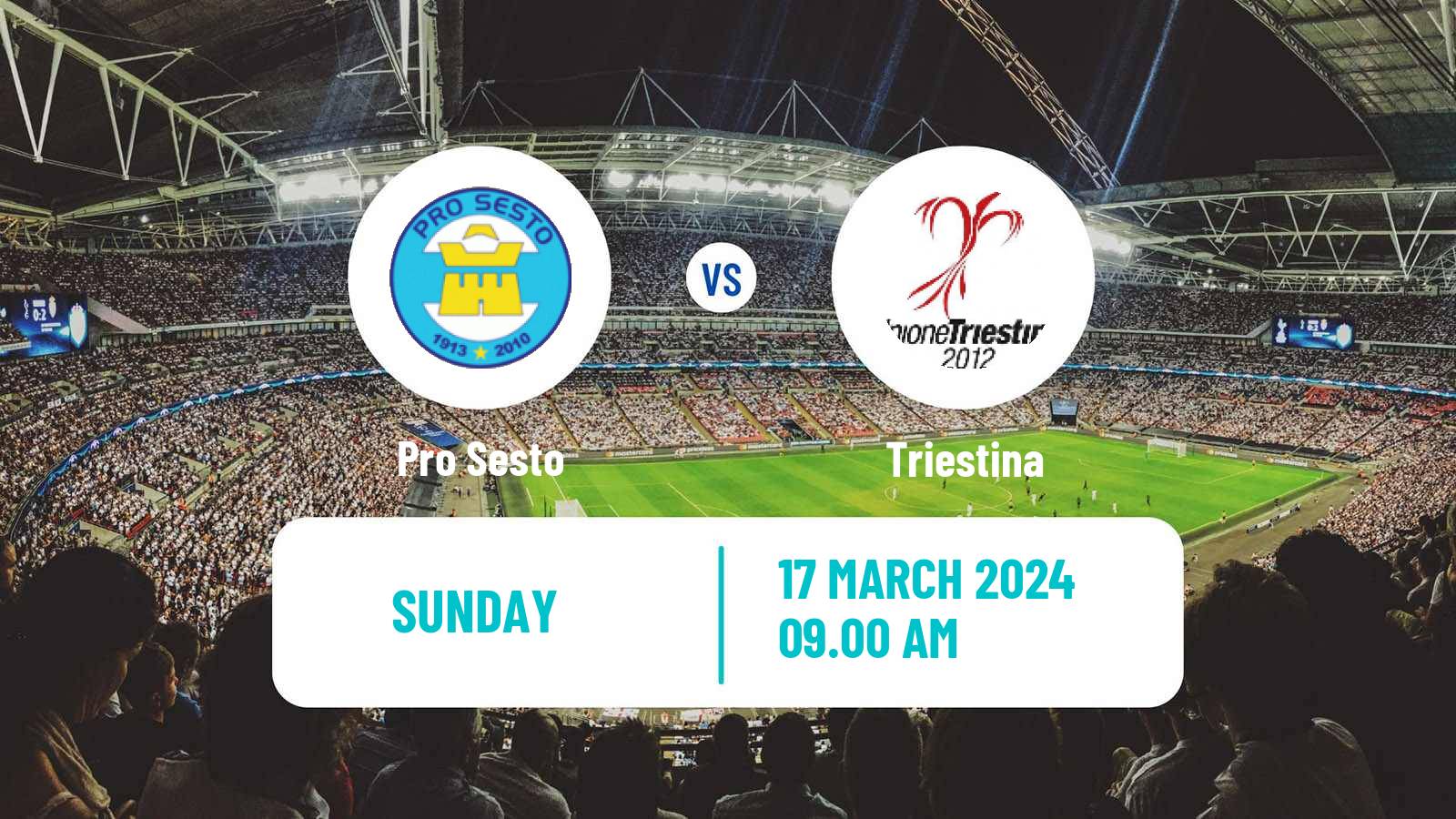 Soccer Italian Serie C Group A Pro Sesto - Triestina
