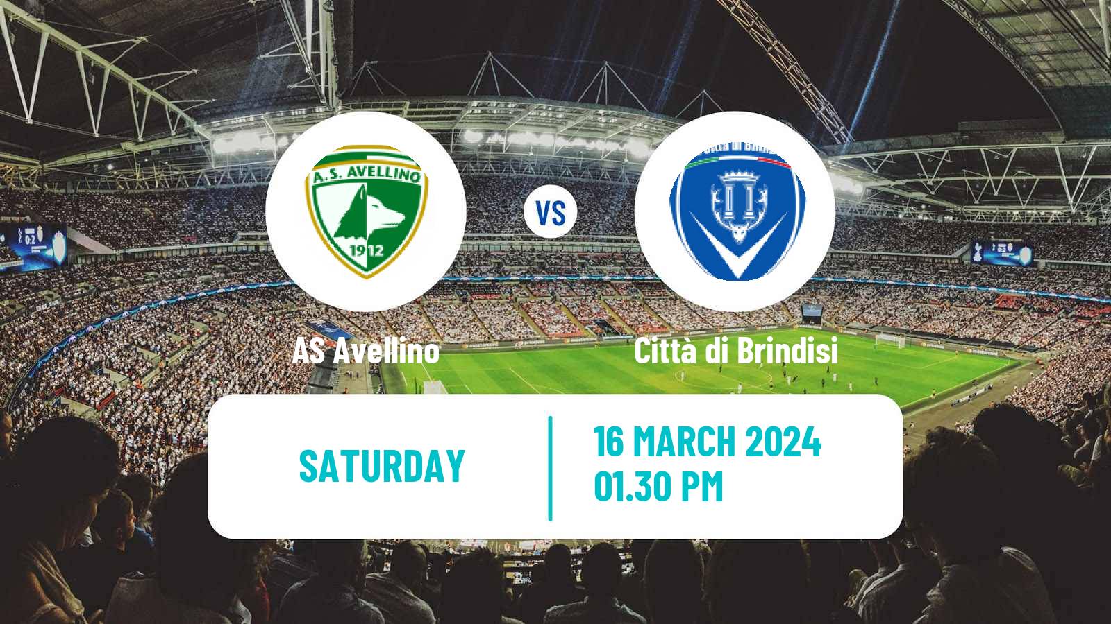 Football Italian Serie C Group C Avellino - Città di Brindisi