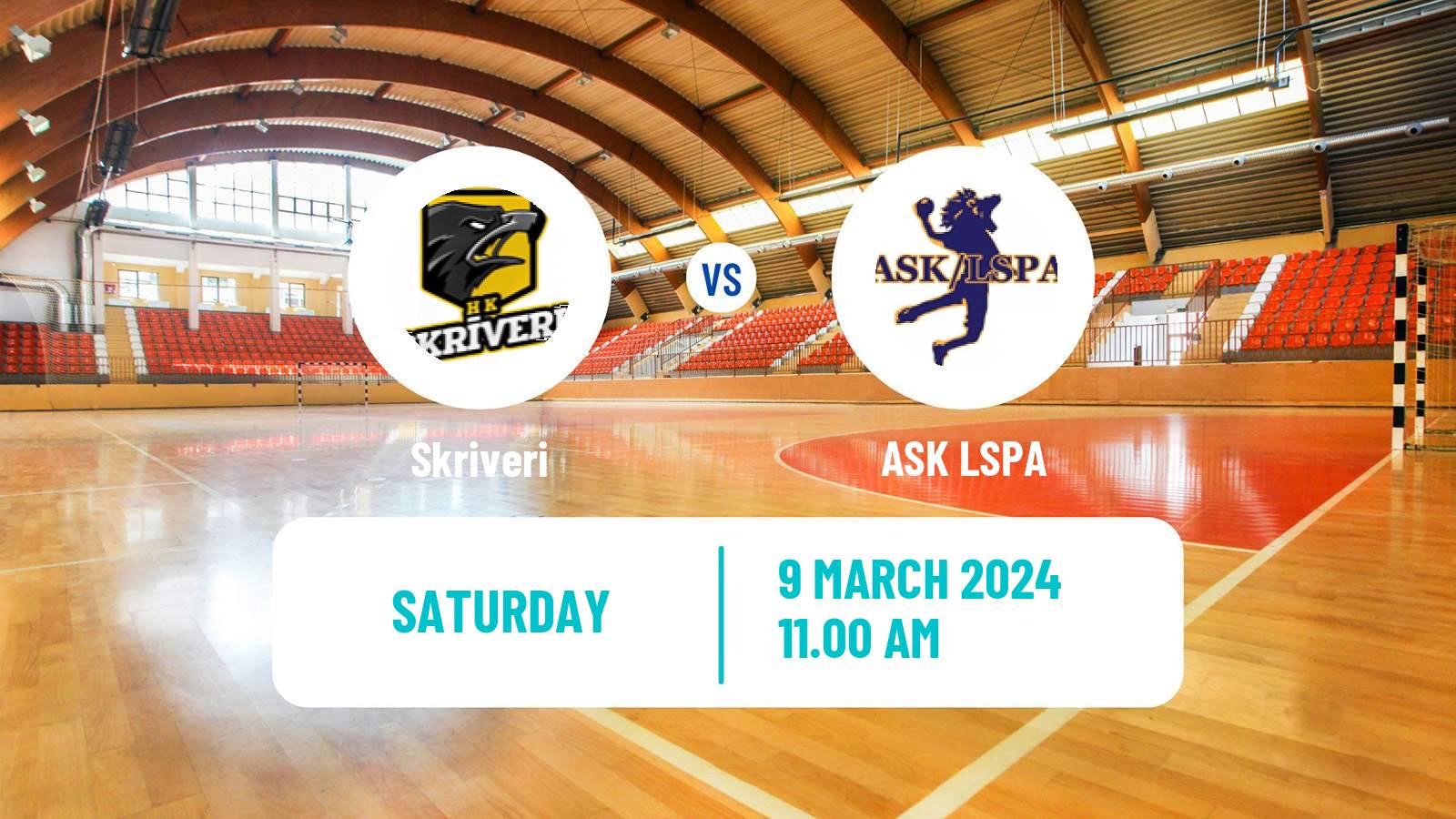 Handball Latvian Virsliga Handball Skriveri - ASK LSPA
