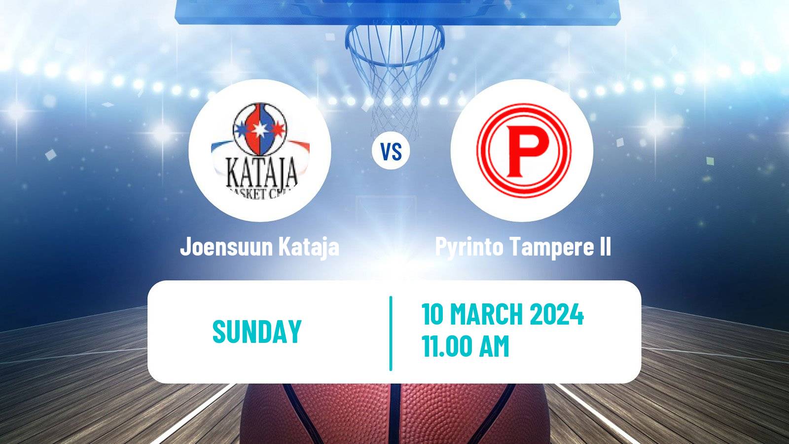 Basketball Finnish I Divisioona Basketball Women Joensuun Kataja - Pyrinto Tampere II