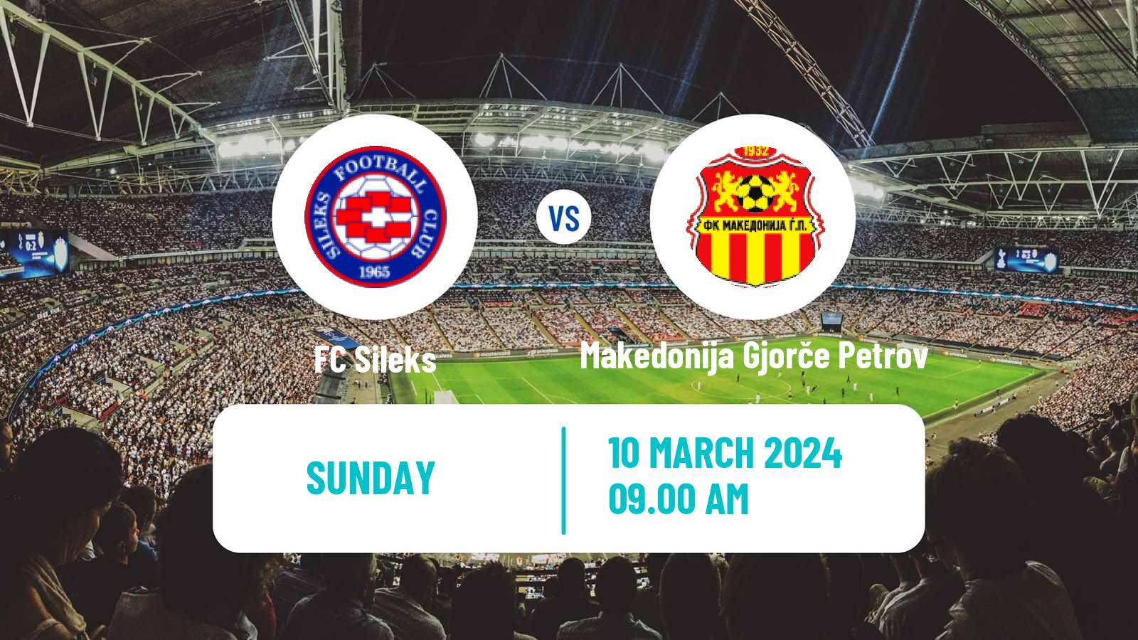 Soccer North Macedonian 1 MFL Sileks - Makedonija Gjorče Petrov