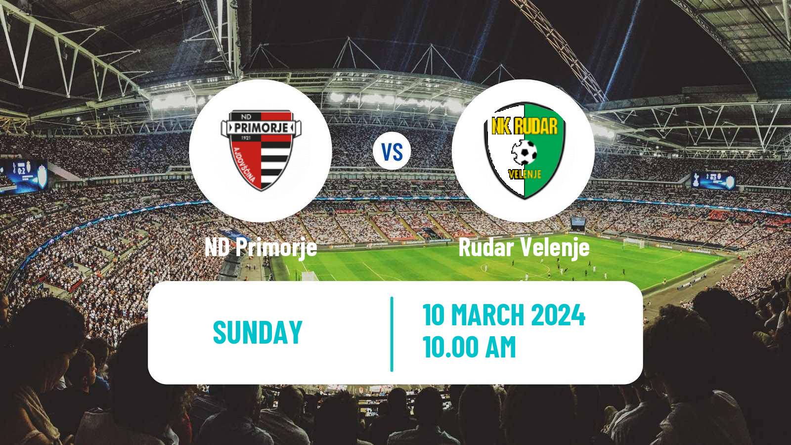 Soccer Slovenian 2 SNL Primorje - Rudar Velenje