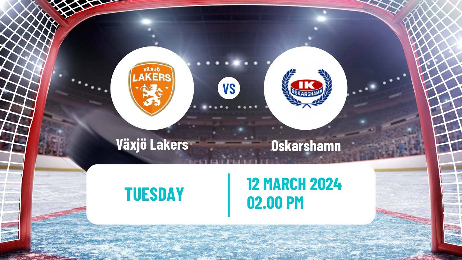 Hockey SHL Växjö Lakers - Oskarshamn