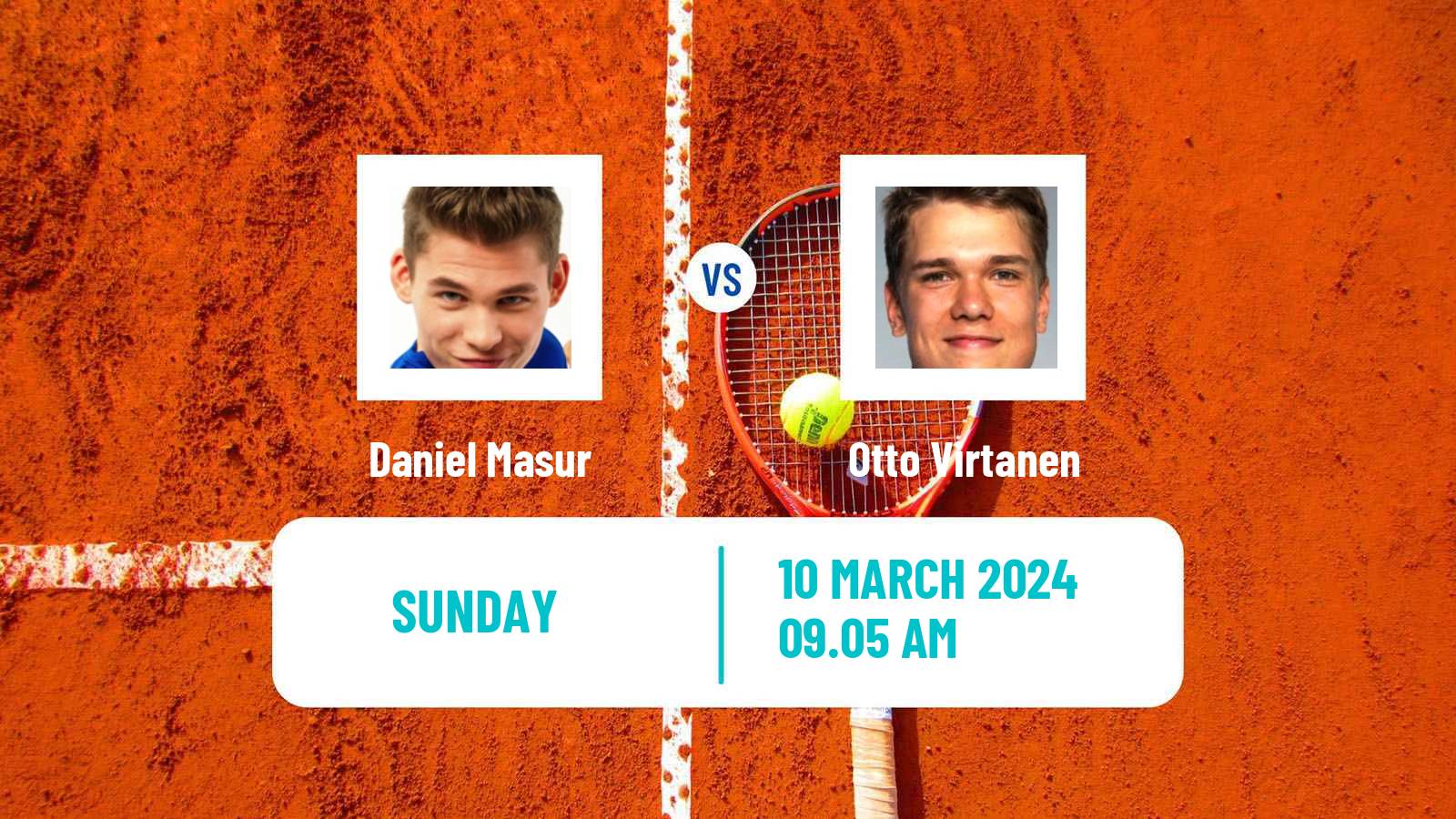 Tennis Lugano Challenger Men Daniel Masur - Otto Virtanen