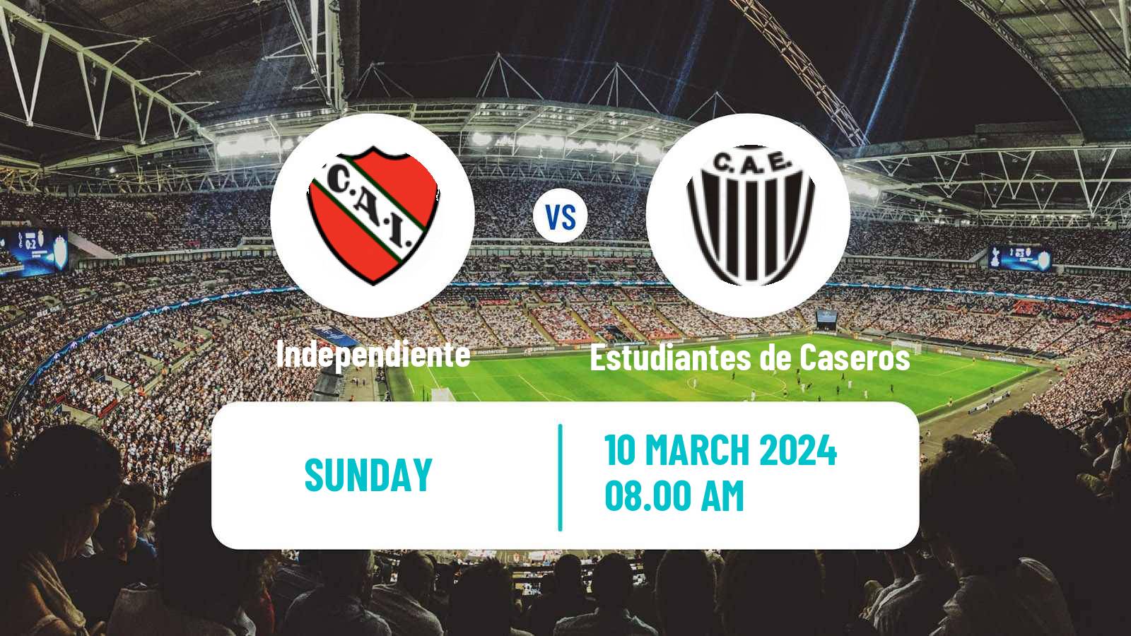 Soccer Argentinian Primera A Women Independiente - Estudiantes de Caseros