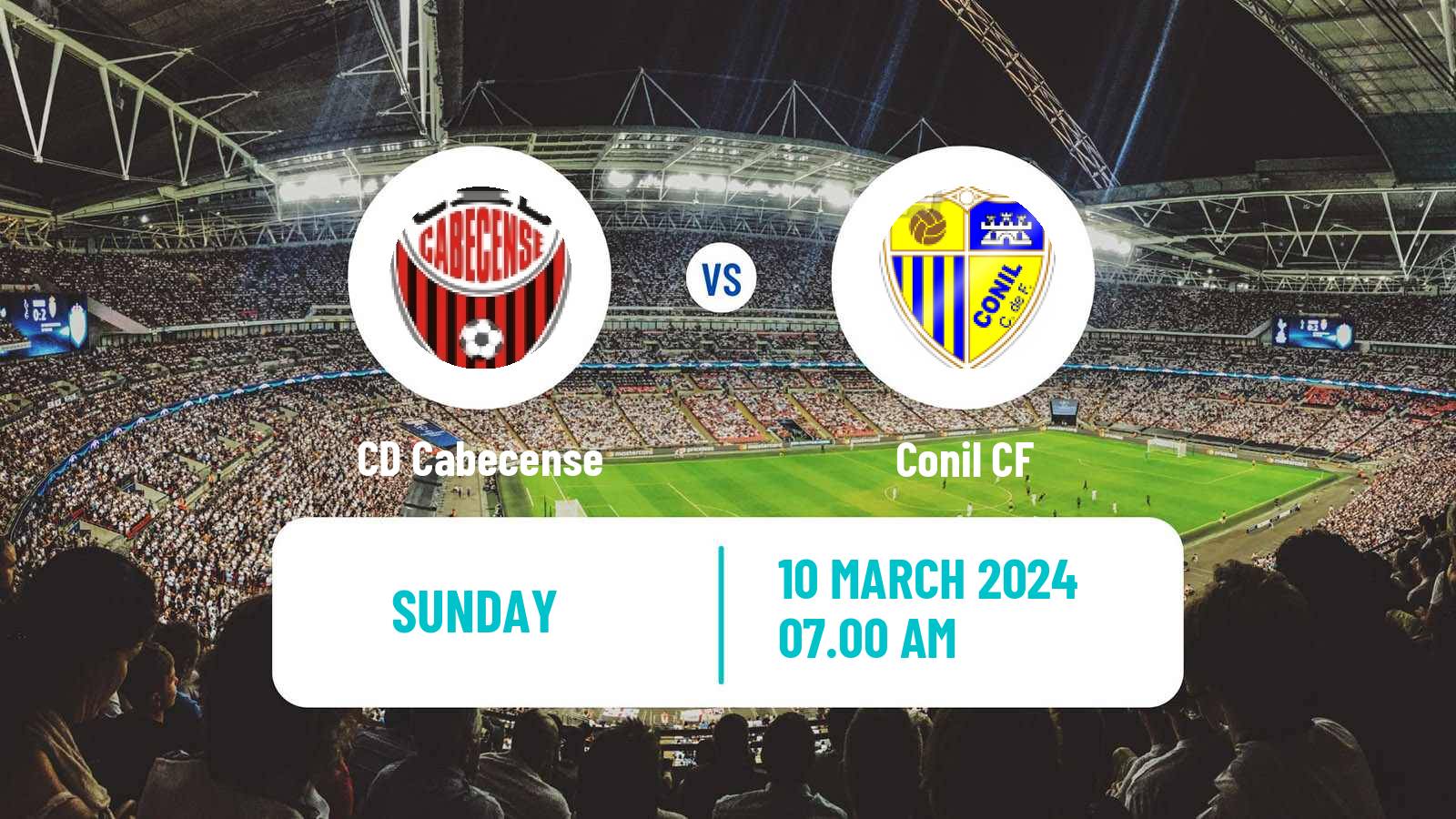 Soccer Spanish Tercera RFEF - Group 10 Cabecense - Conil