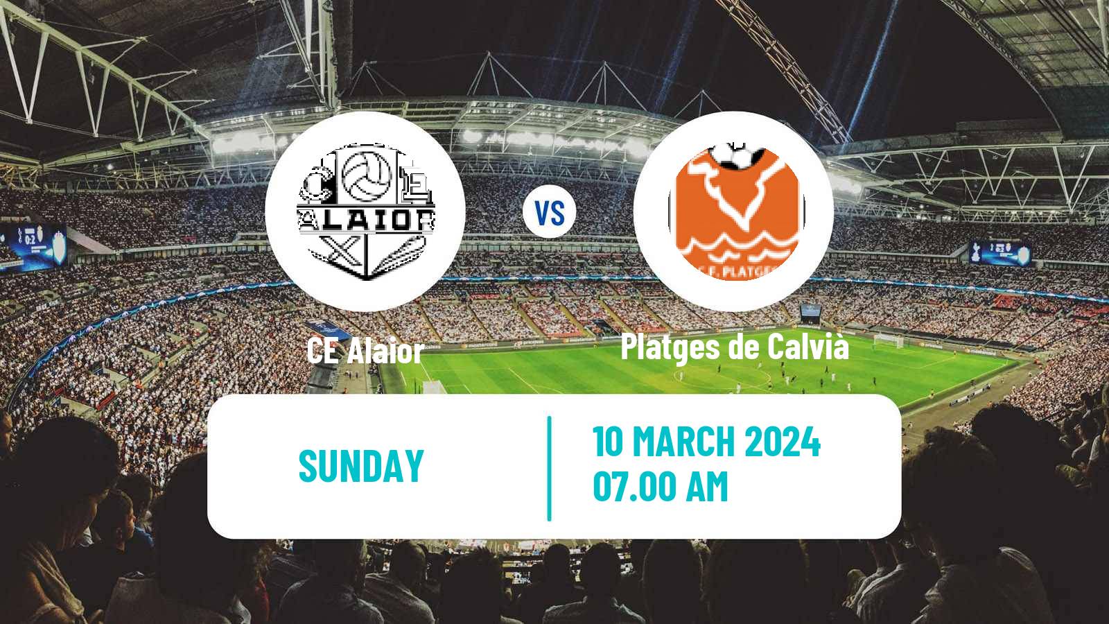 Soccer Spanish Tercera RFEF - Group 11 Alaior - Platges de Calvià