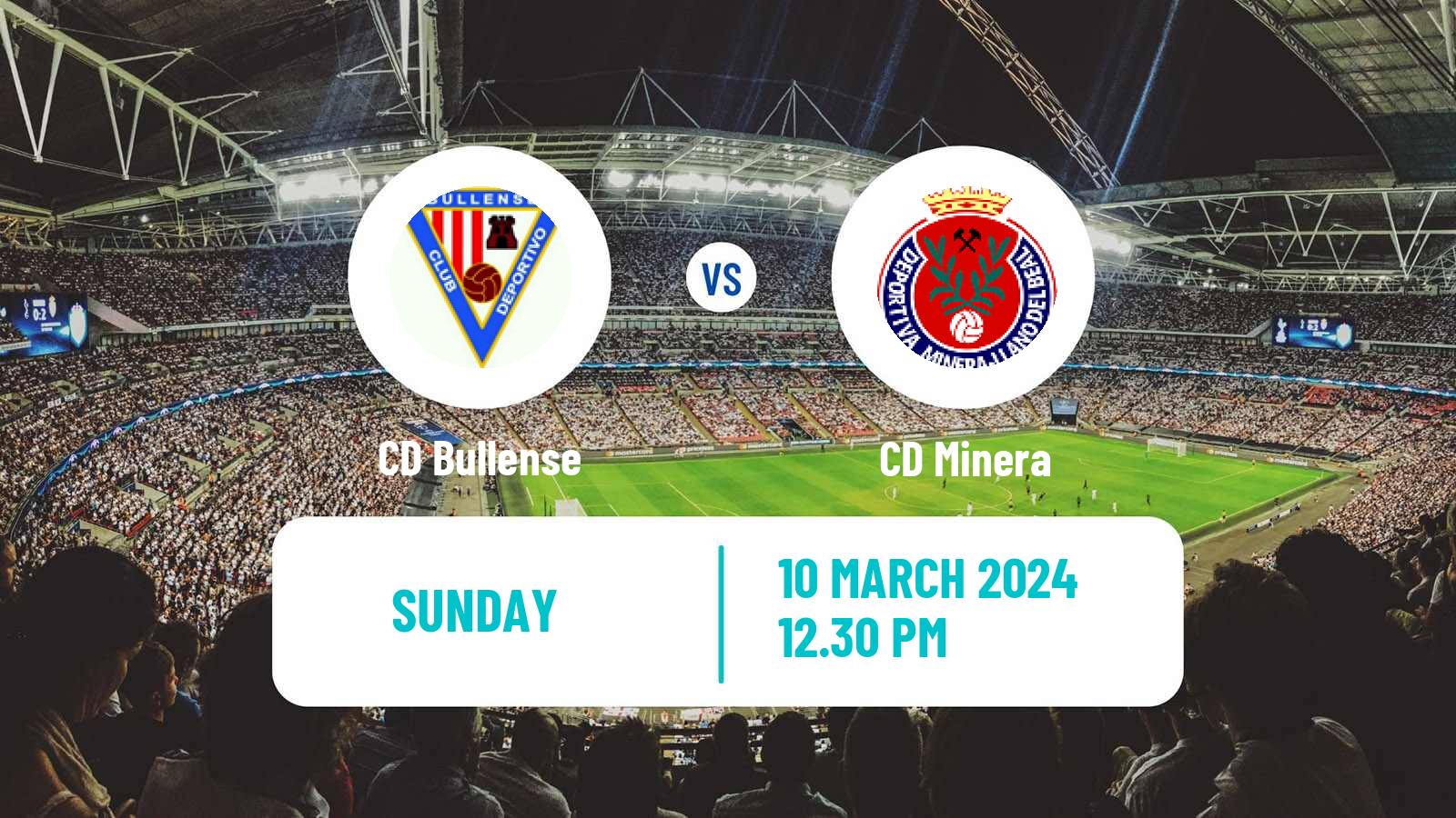 Soccer Spanish Tercera RFEF - Group 13 Bullense - Minera