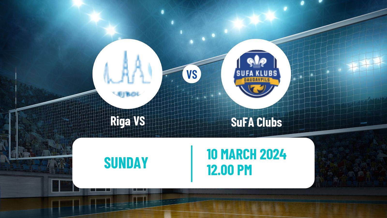 Volleyball Latvian Nacionala Liga Volleyball Women Riga VS - SuFA