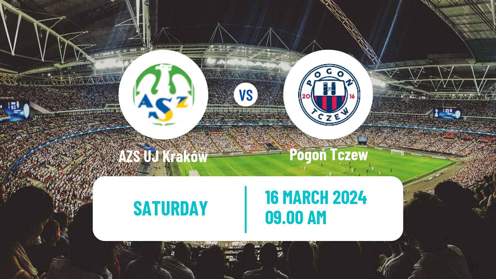 Soccer Polish Ekstraliga Women AZS UJ Kraków - Pogoń Tczew