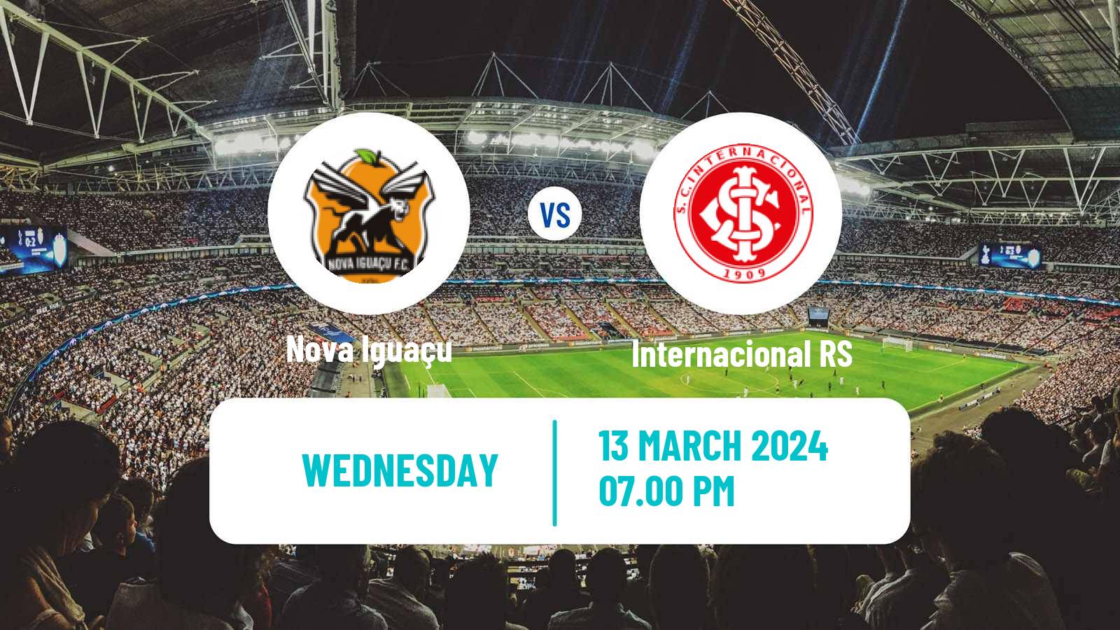 Soccer Copa do Brasil Nova Iguaçu - Internacional RS