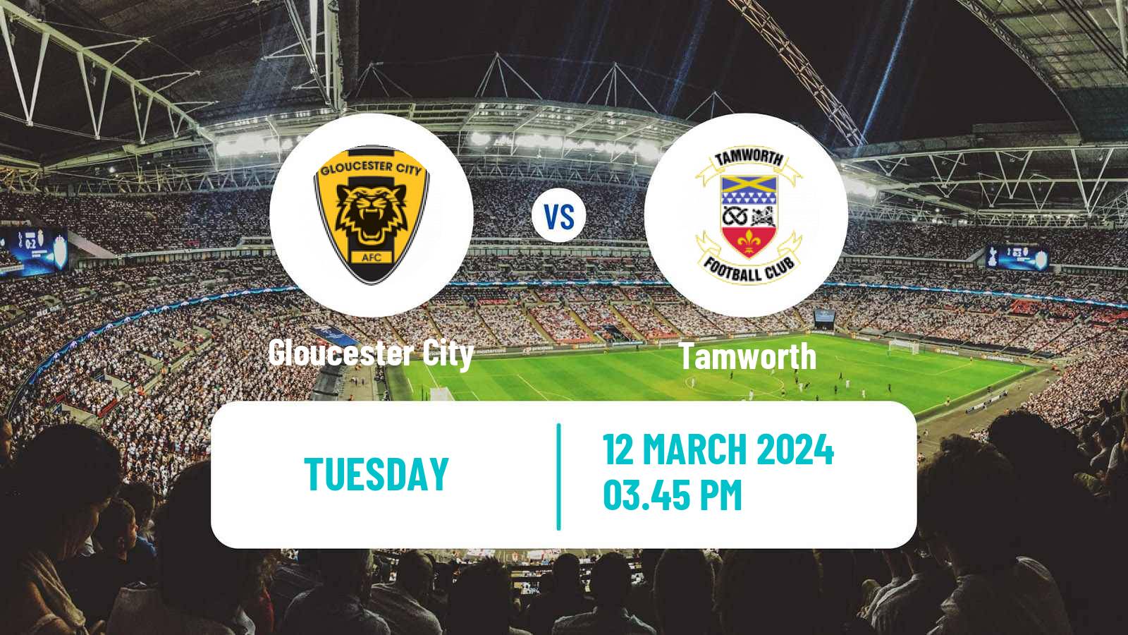Soccer English National League North Gloucester City - Tamworth