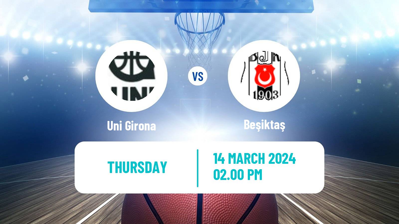 Basketball Eurocup Women Uni Girona - Beşiktaş