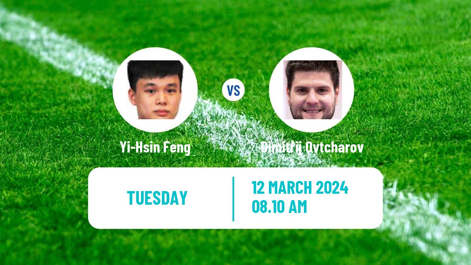 Table tennis Singapore Smash Men Yi-Hsin Feng - Dimitrij Ovtcharov