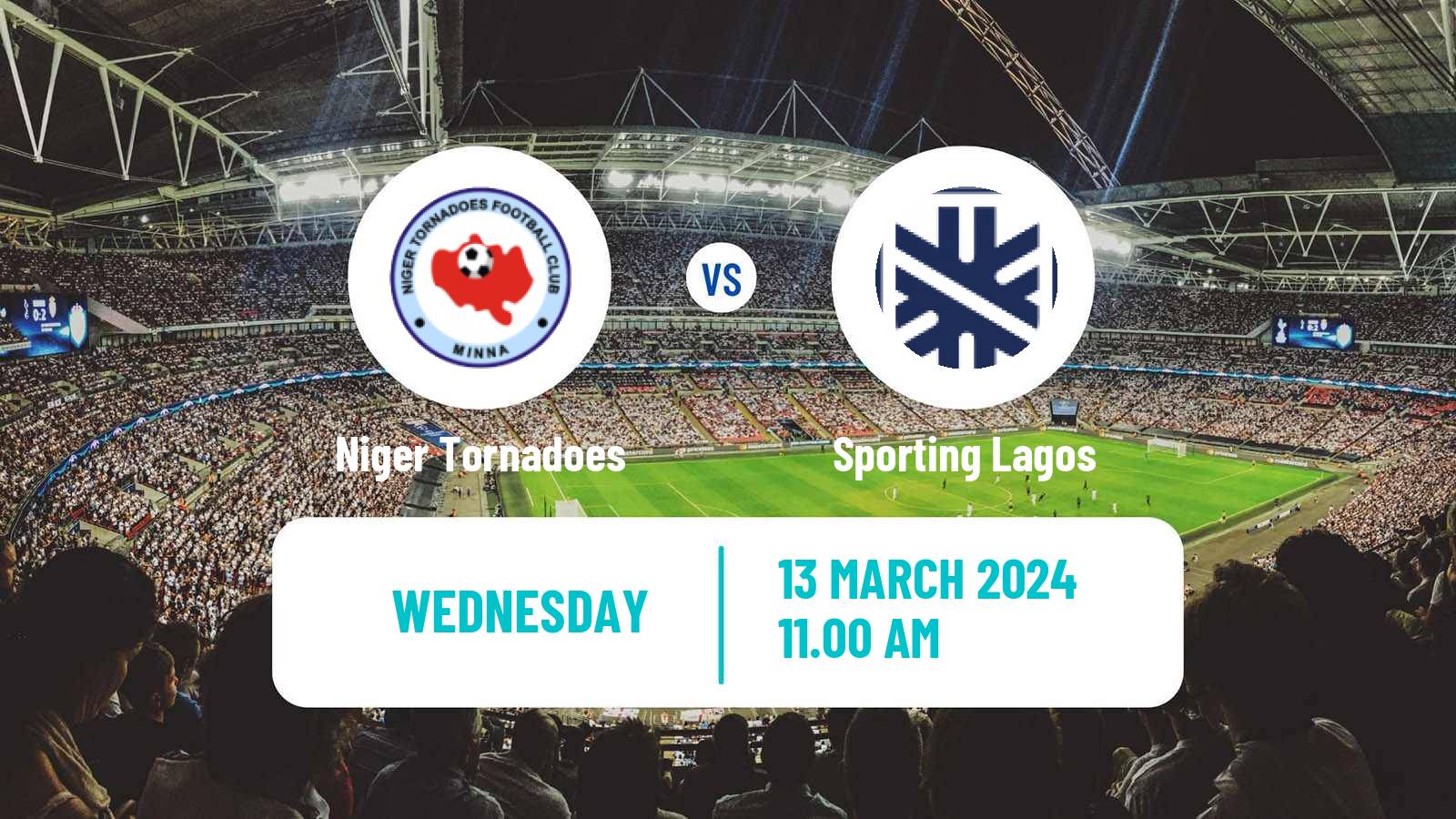 Football Nigerian Premier League Niger Tornadoes - Sporting Lagos