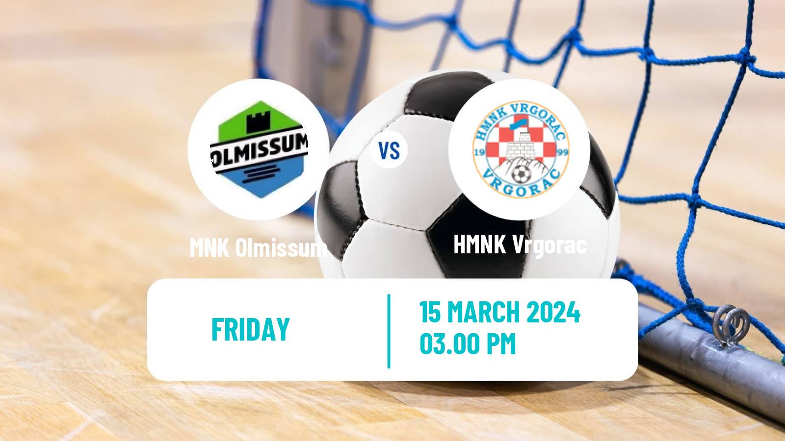 Futsal Croatian 1 HMNL Olmissum - Vrgorac