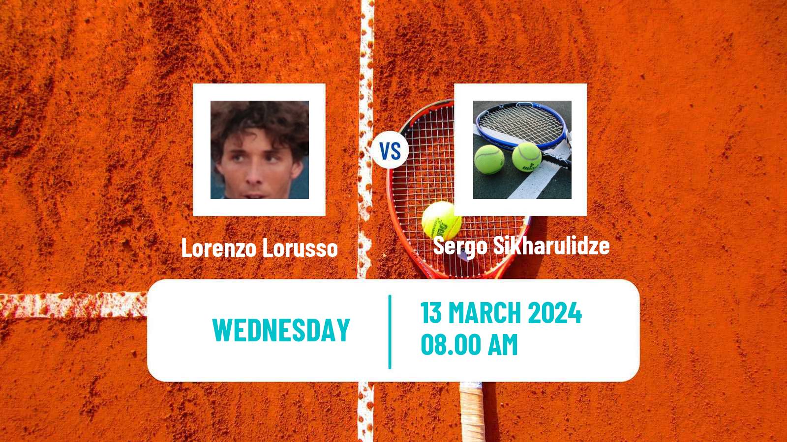 Tennis ITF M15 Sharm Elsheikh 7 Men Lorenzo Lorusso - Sergo Sikharulidze