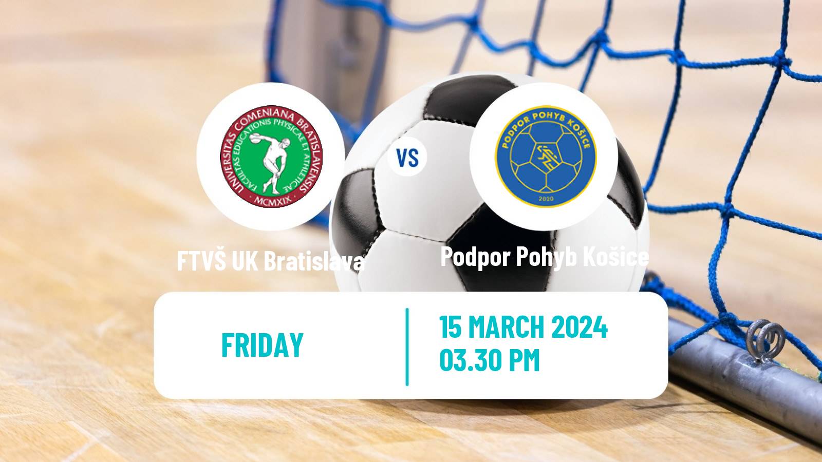 Futsal Slovak Extraliga Futsal FTVŠ UK Bratislava - Podpor Pohyb Košice
