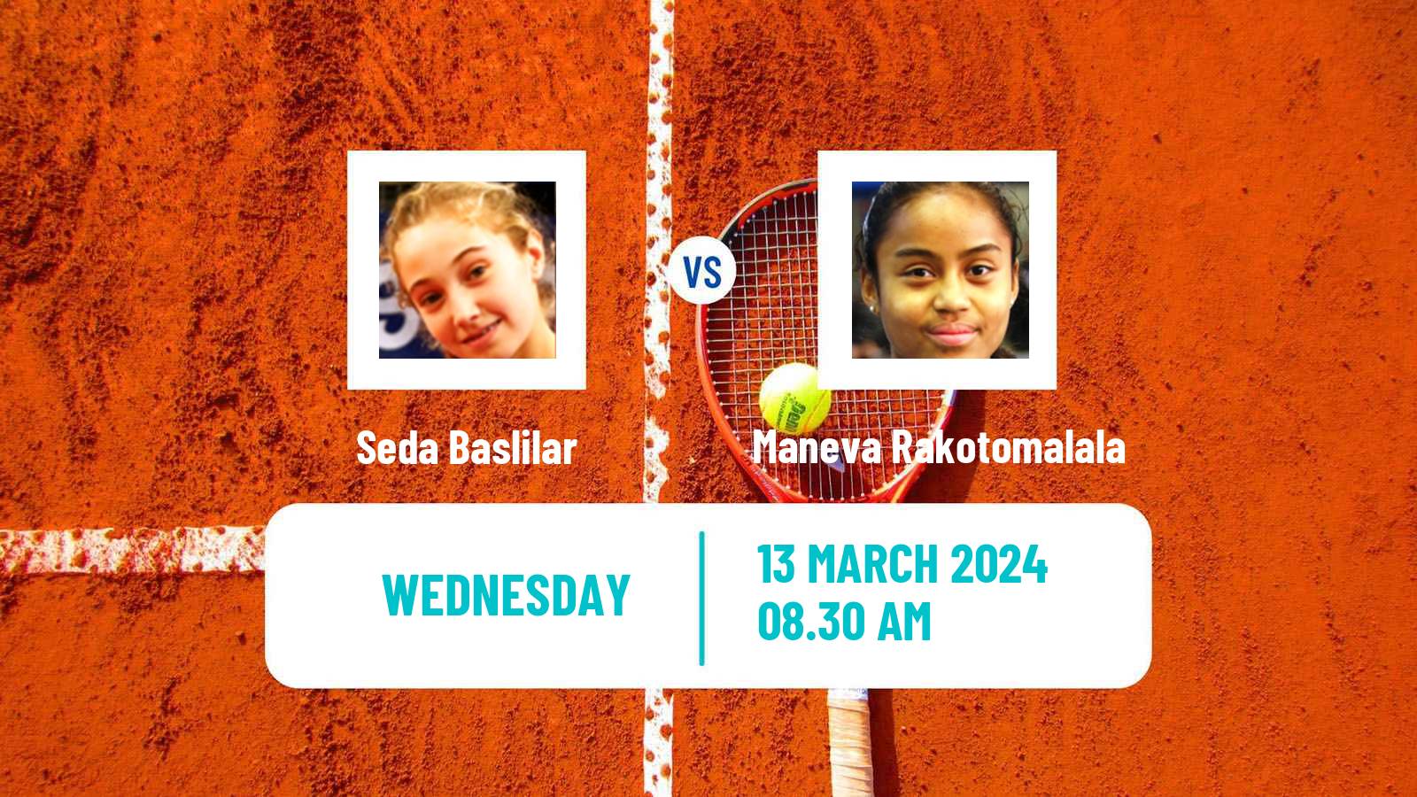 Tennis ITF W15 Gonesse Women Seda Baslilar - Maneva Rakotomalala