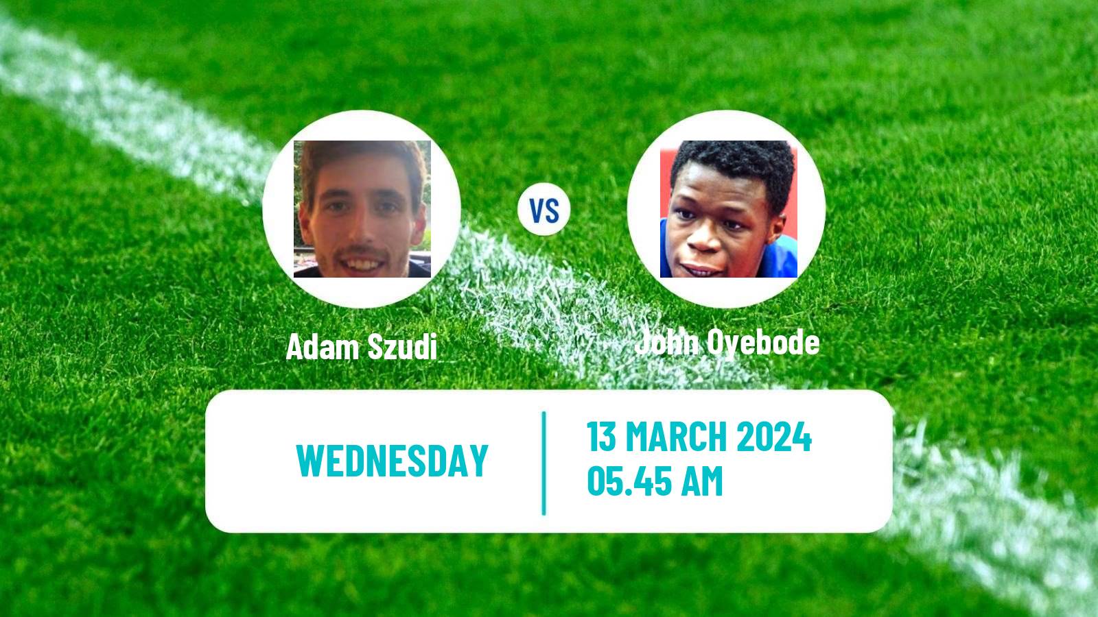 Table tennis Tt Star Series Men Adam Szudi - John Oyebode