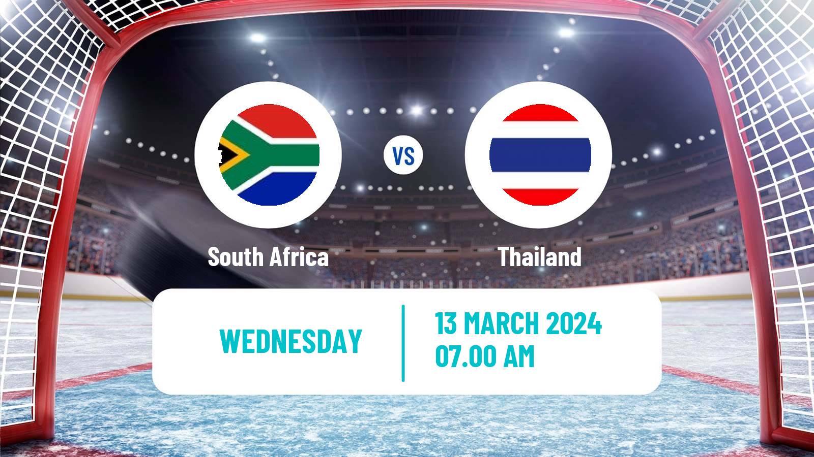 Hockey IIHF World Championship IIIA South Africa - Thailand