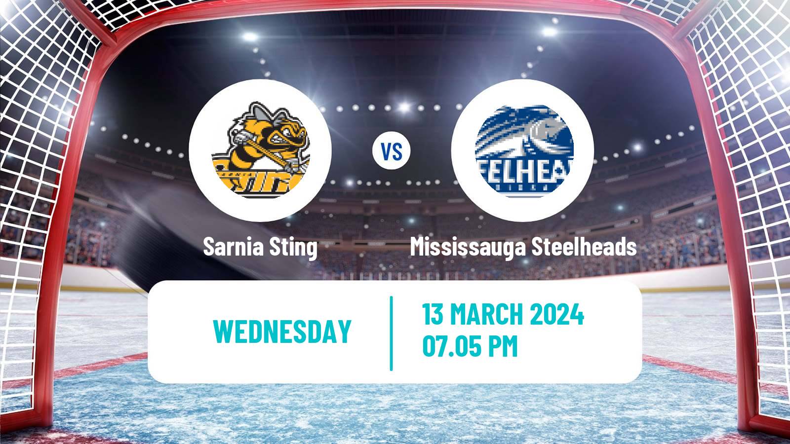 Hockey OHL Sarnia Sting - Mississauga Steelheads
