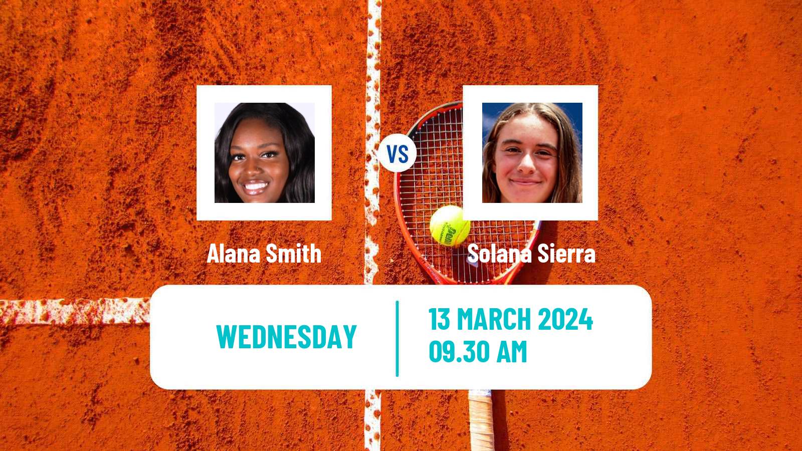 Tennis ITF W35 Santo Domingo 2 Women Alana Smith - Solana Sierra