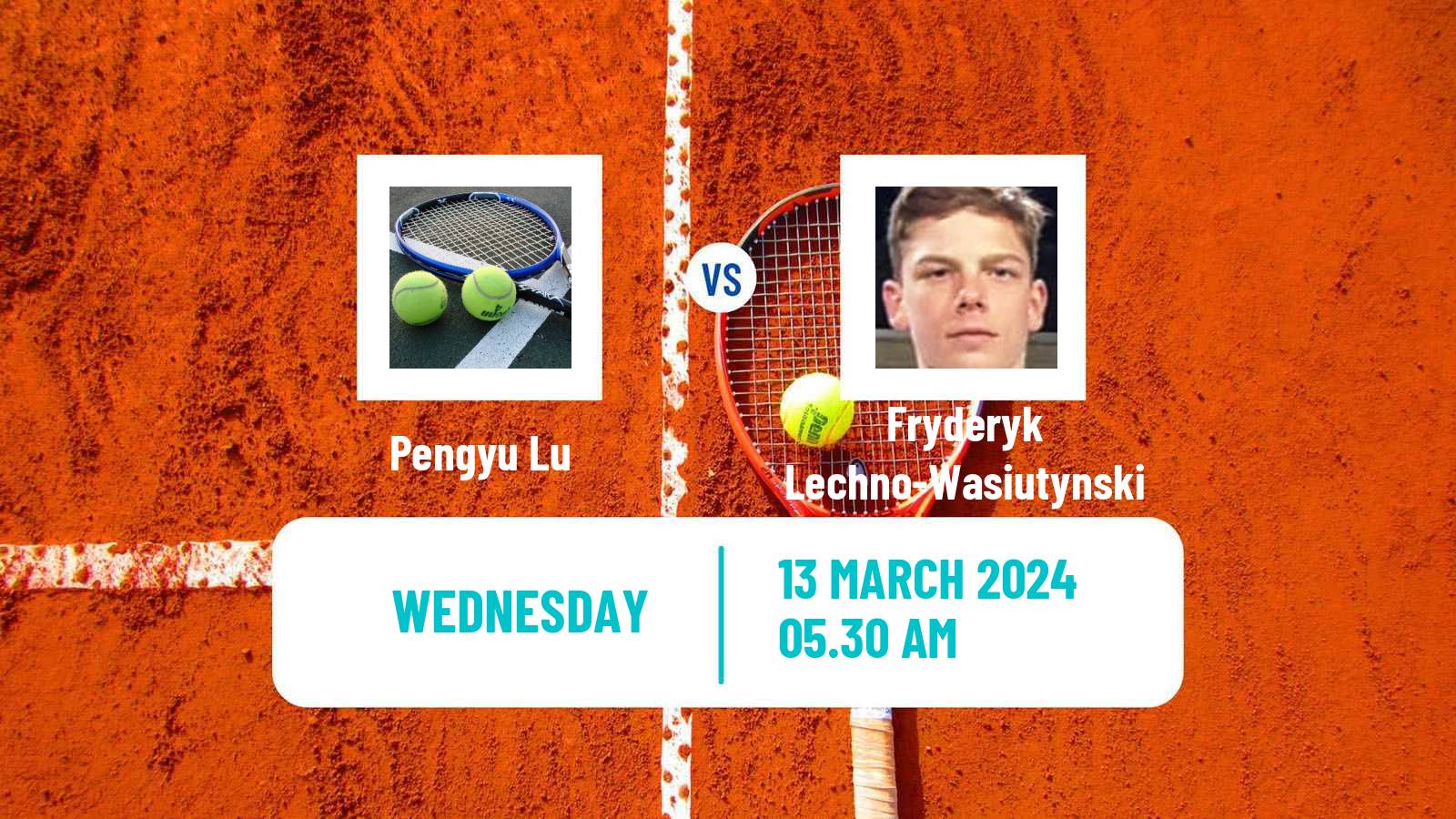 Tennis ITF M15 Sharm Elsheikh 7 Men Pengyu Lu - Fryderyk Lechno-Wasiutynski