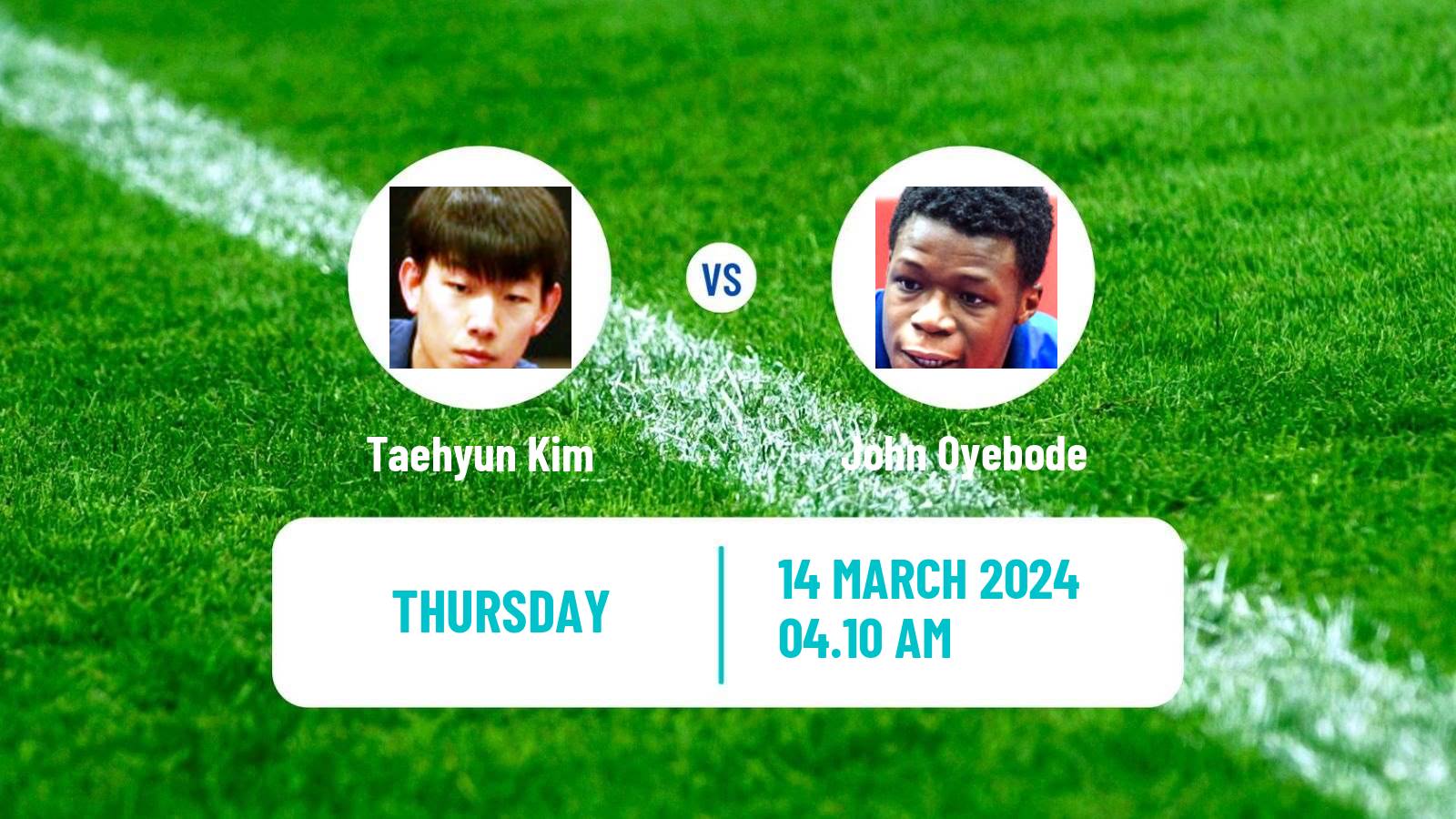 Table tennis Tt Star Series Men Taehyun Kim - John Oyebode