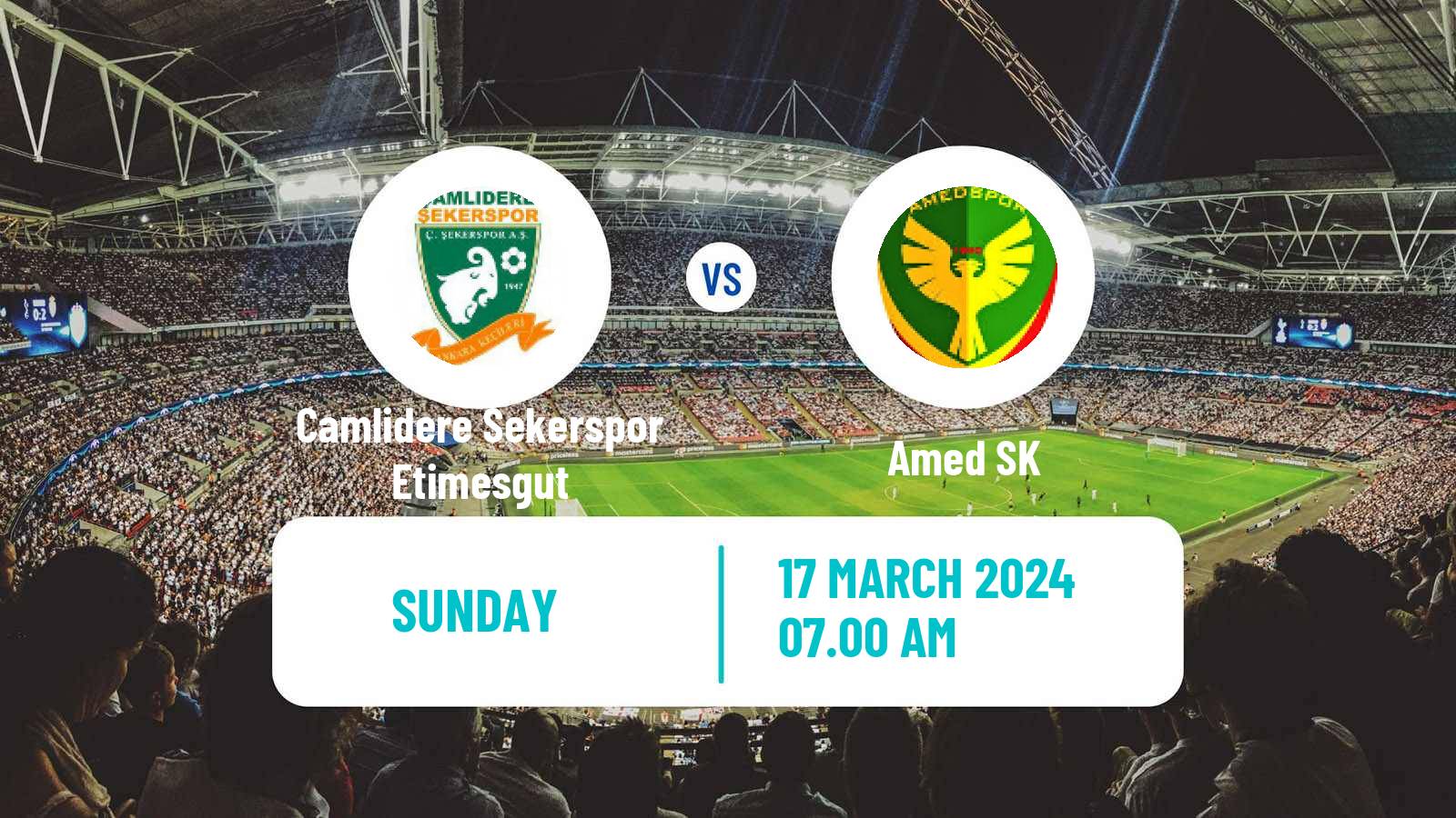 Soccer Turkish Second League Red Group Etimesgut - Amed SK