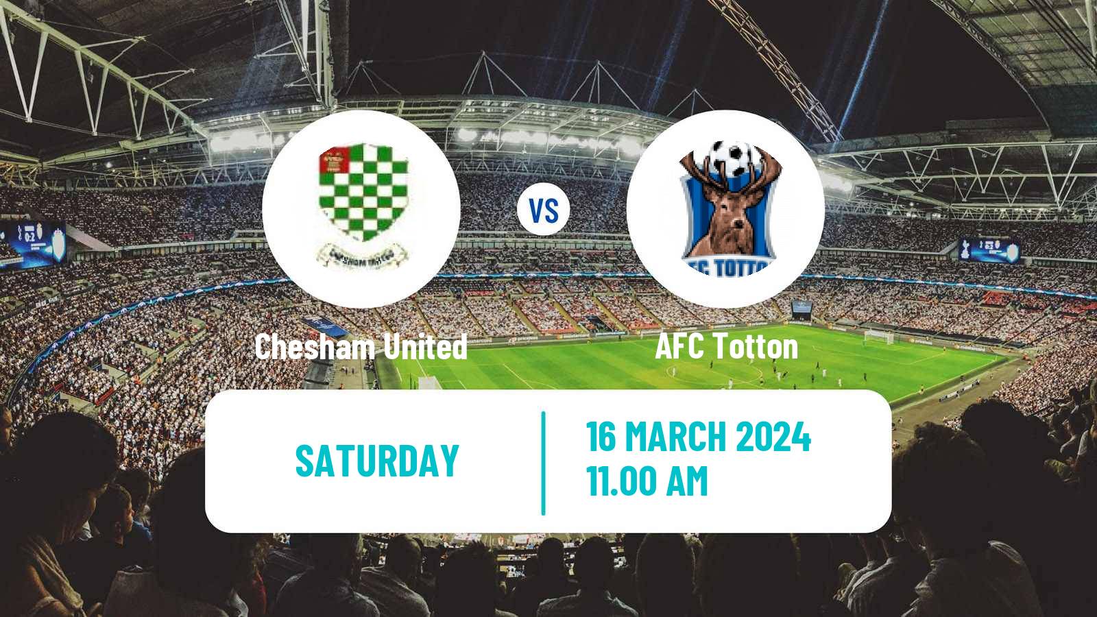 Soccer English Southern League South Division Chesham United - Totton