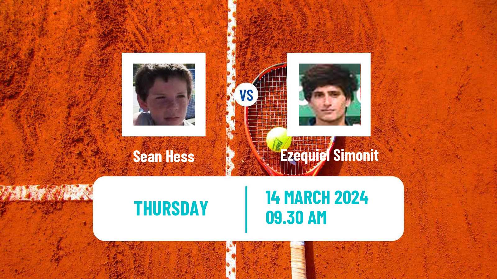 Tennis ITF M15 Punta Del Este Men Sean Hess - Ezequiel Simonit