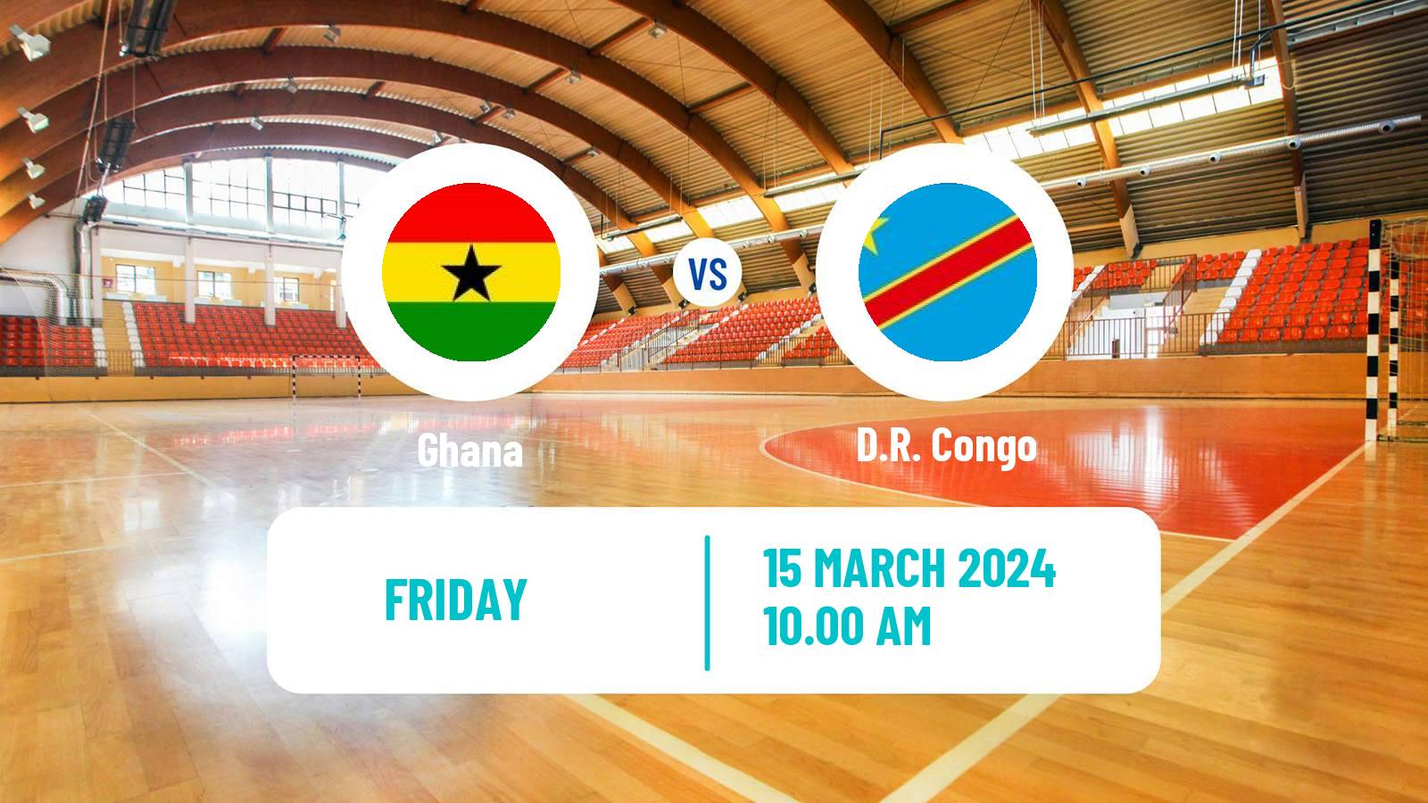 Handball African Games Handball Ghana - D.R. Congo