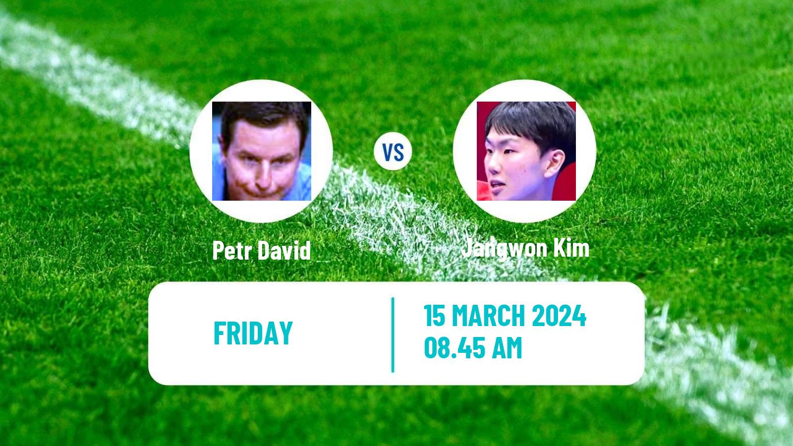 Table tennis Tt Star Series Men Petr David - Jangwon Kim