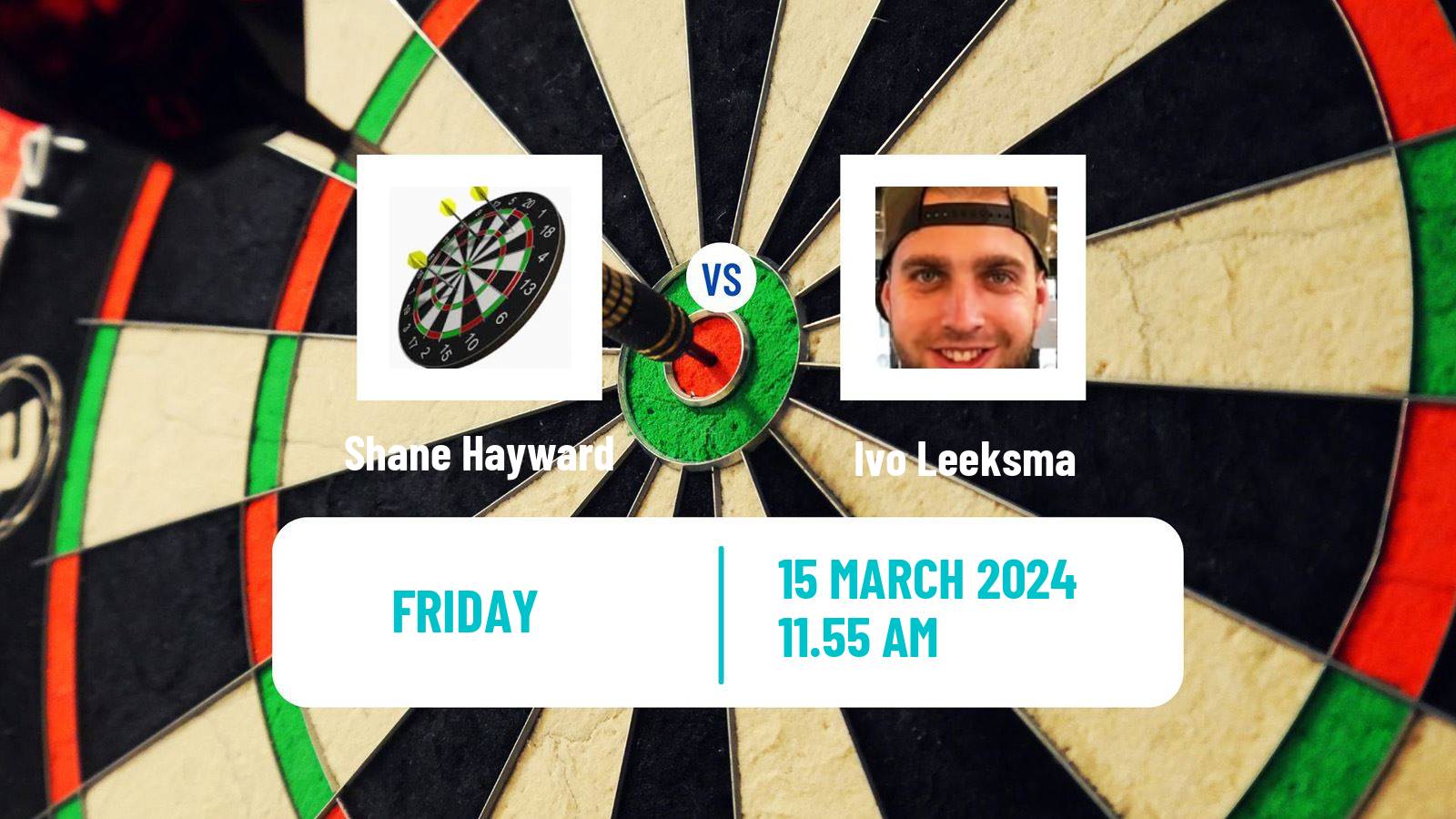 Darts Modus Super Series Shane Hayward - Ivo Leeksma