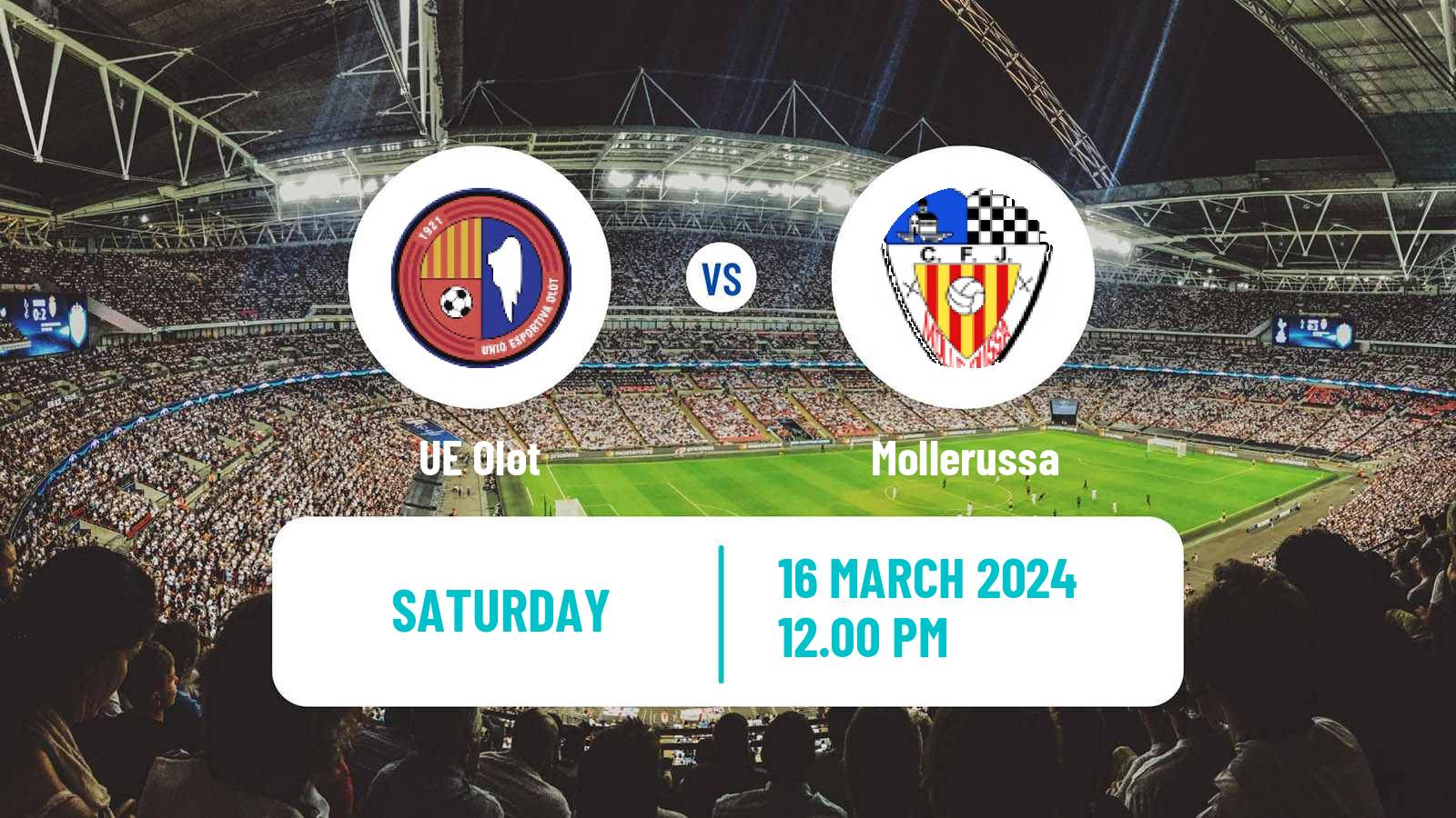 Soccer Spanish Tercera RFEF - Group 5 Olot - Mollerussa