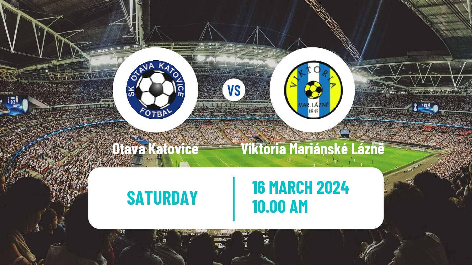 Soccer Czech Division A Otava Katovice - Viktoria Mariánské Lázně