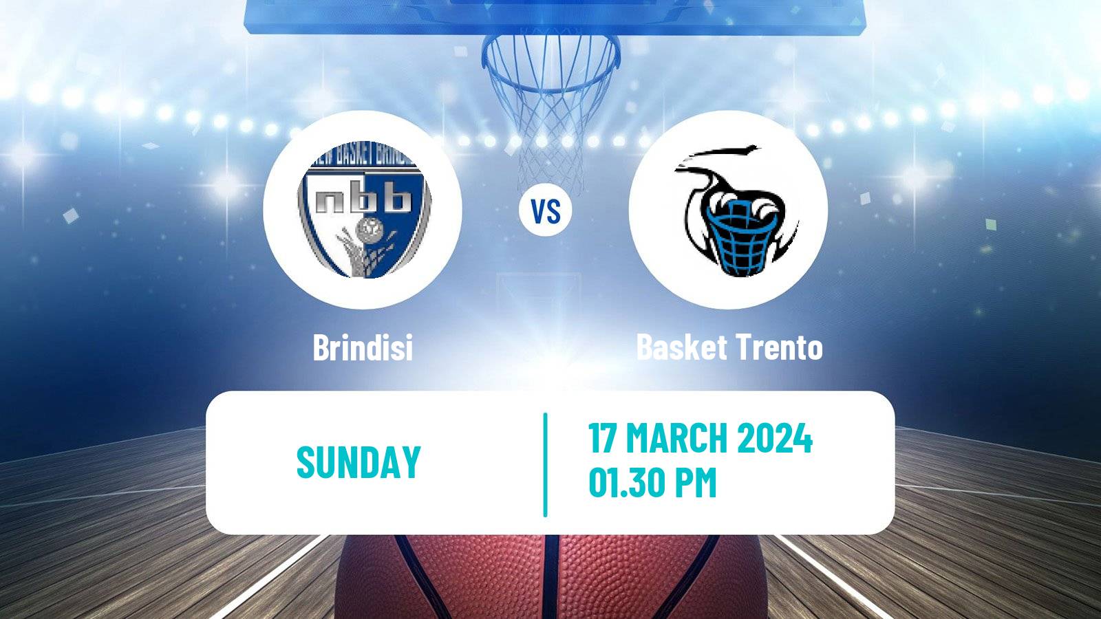 Basketball Italian Lega A Basketball Brindisi - Basket Trento