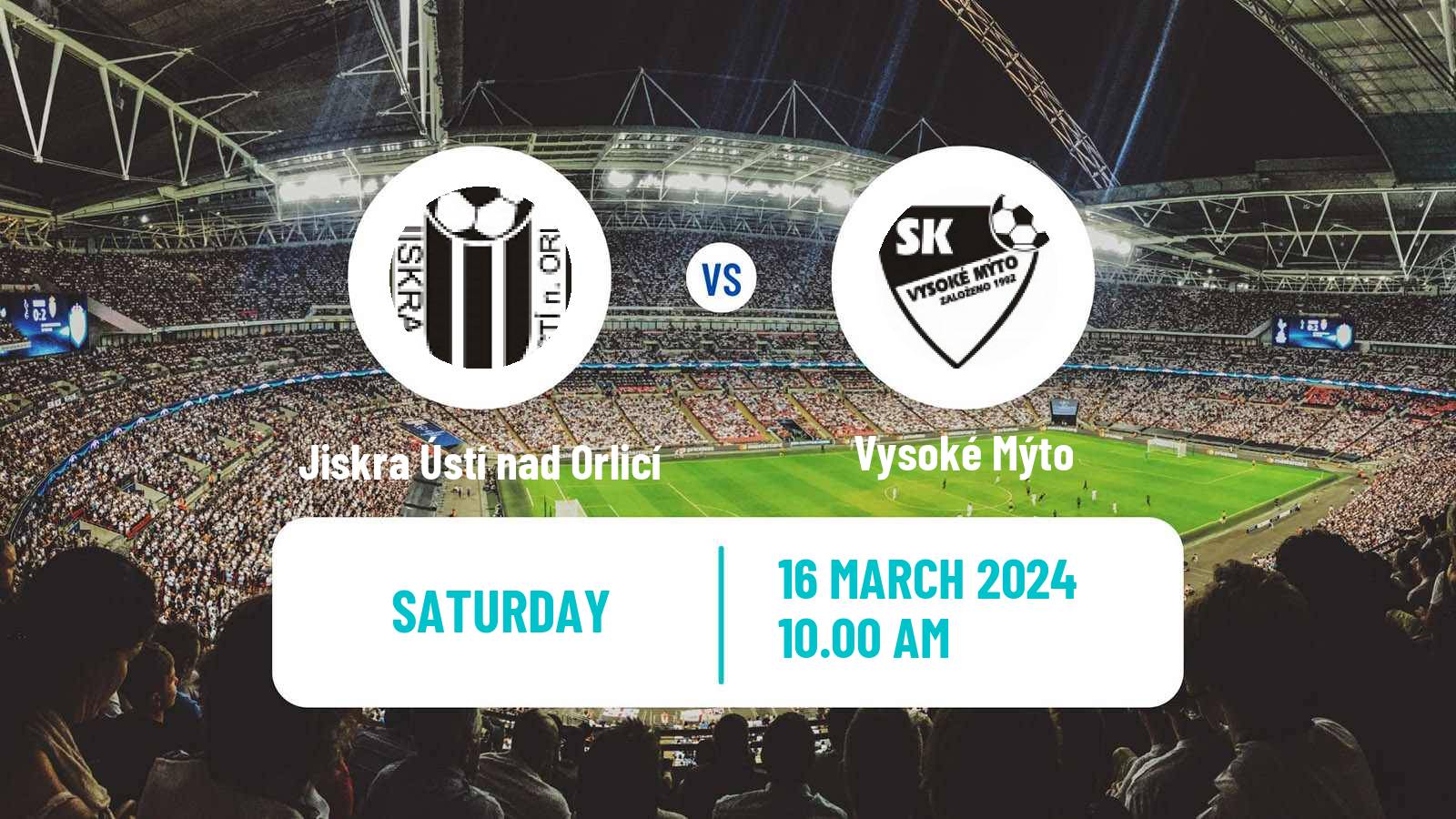 Soccer Czech Division C Jiskra Ústí nad Orlicí - Vysoké Mýto