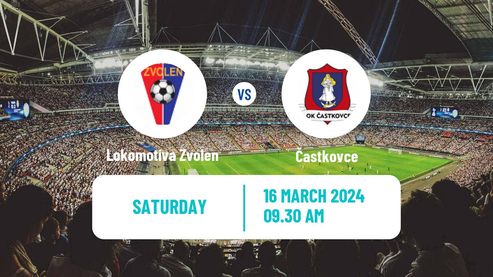 Soccer Slovak 3 Liga West Zvolen - Častkovce