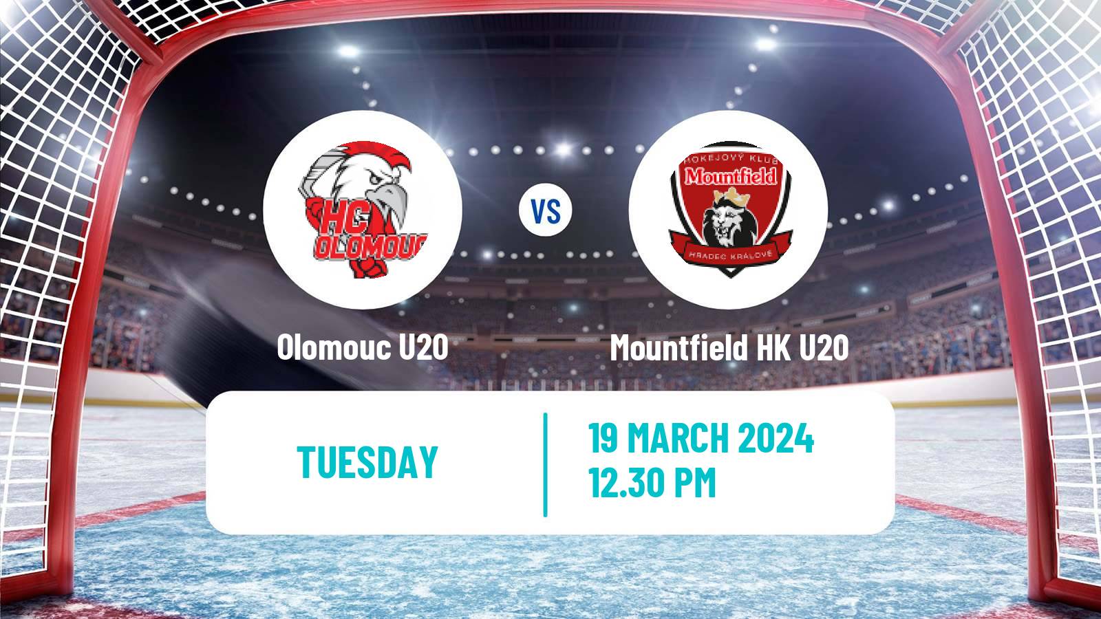 Hockey Czech ELJ Olomouc U20 - Mountfield HK U20